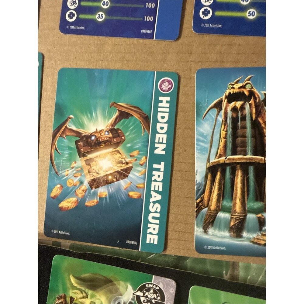 27 Skylander Spyro's Adventure Stat Cards 19 Scan Cards - Picture 3 of 11